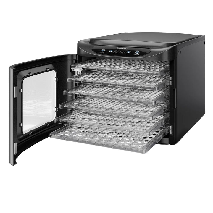 Chefman - Déshydrateur alimentaire numérique à 6 plateaux