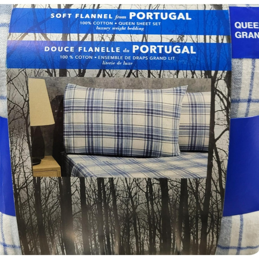 4-piece Portuguese flannel sheet sets
