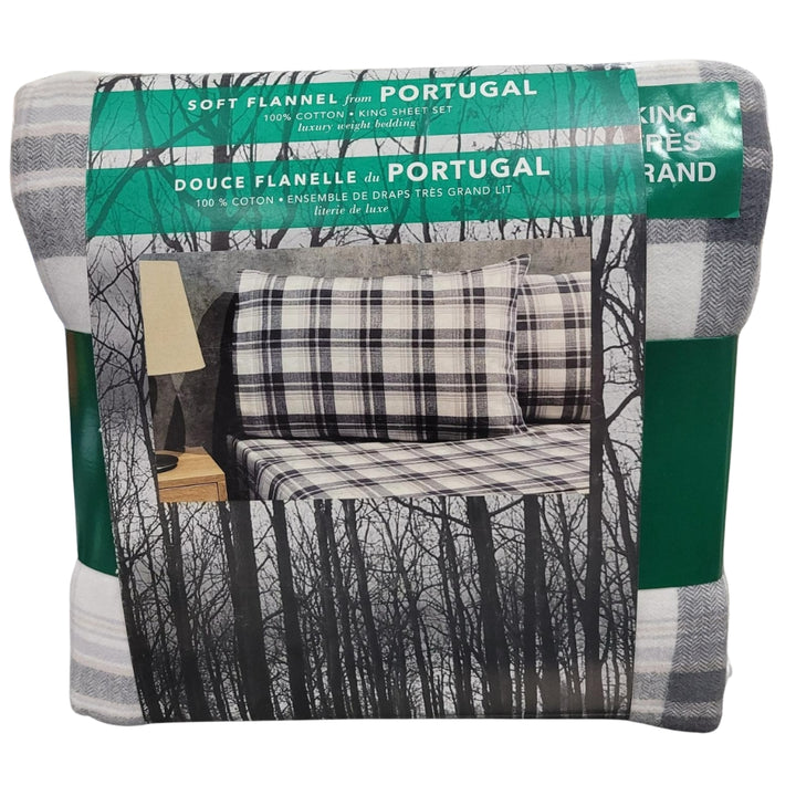 4-piece Portuguese flannel sheet sets