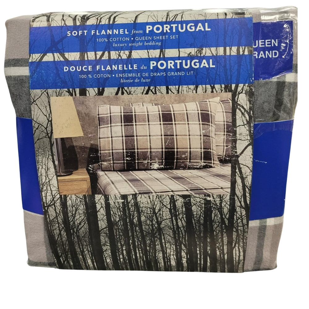 4-piece Portuguese flannel sheet sets