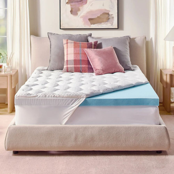 Novaform - 4 in Gel Memory Foam Mattress Topper