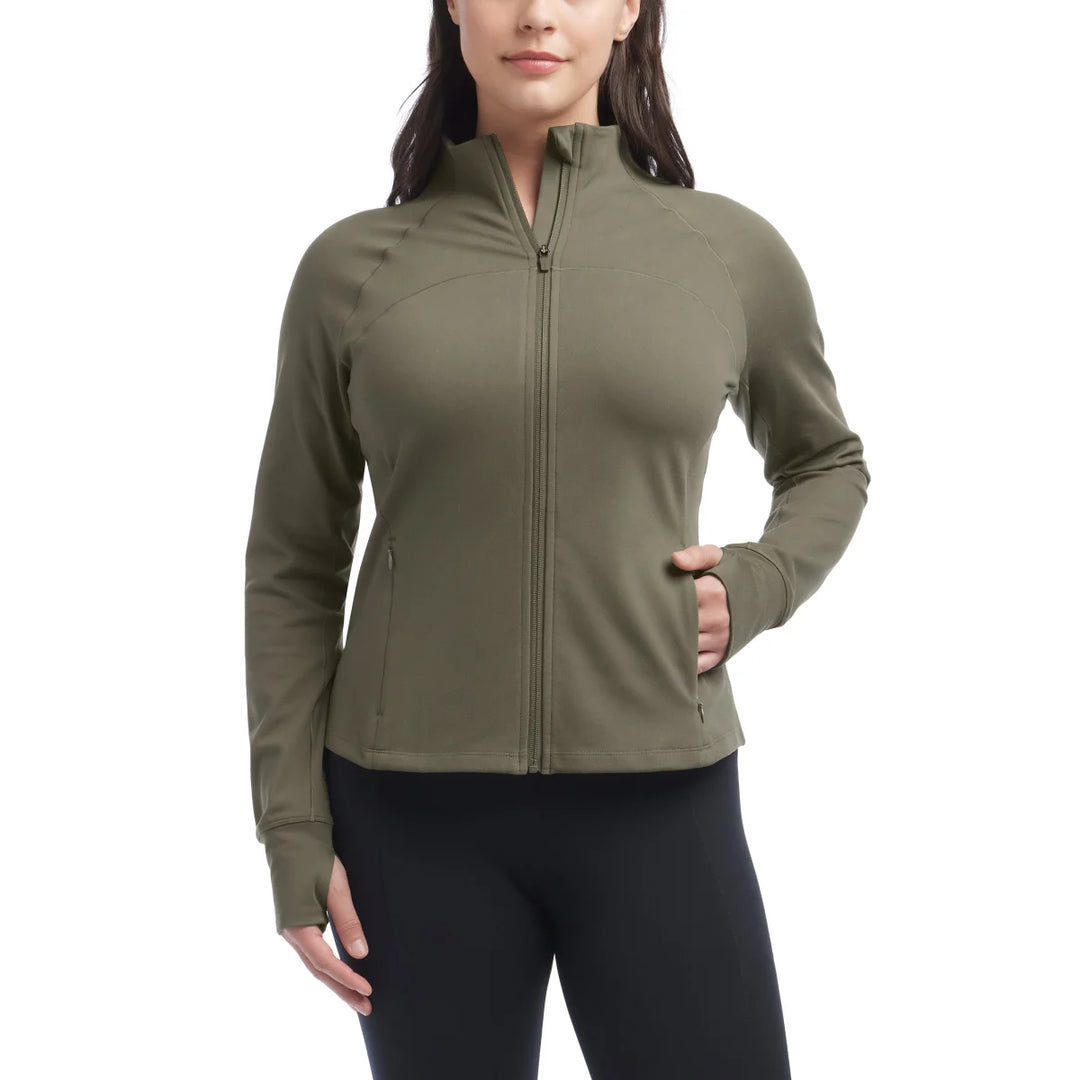 Danskin - Veste de yoga à fermeture à glissière