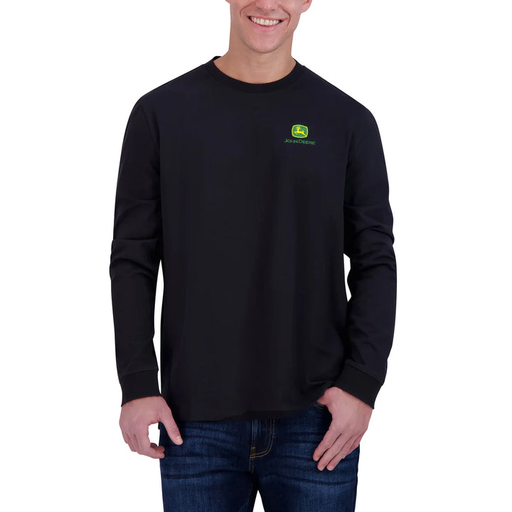 John Deere - Embroidered Long Sleeve Jersey Shirt
