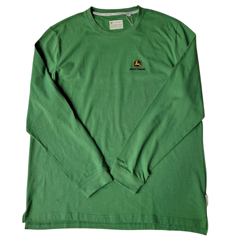John Deere - Embroidered Long Sleeve Jersey Shirt