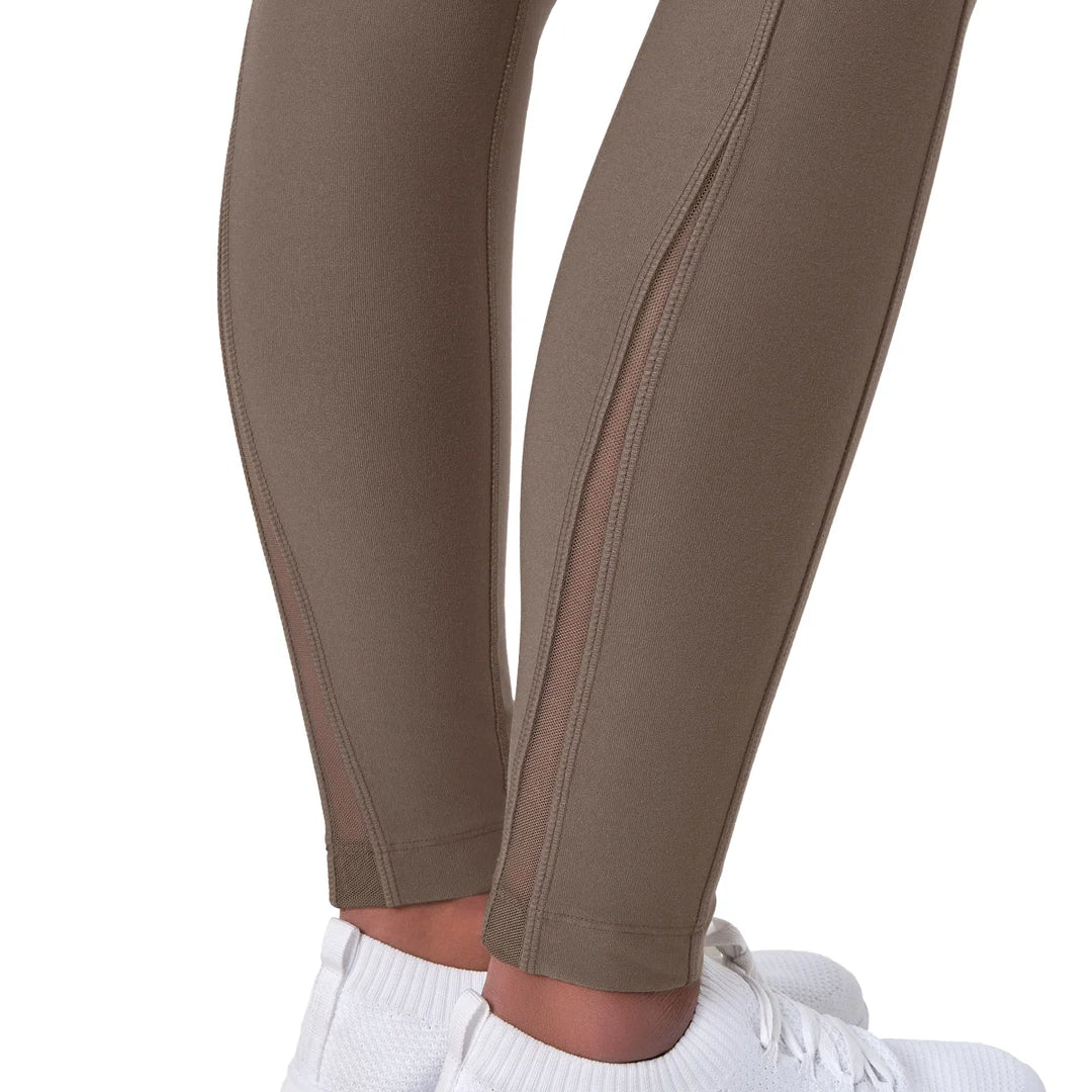 Mondetta - Long Pants with Curved Mesh Insets