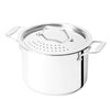 All-Clad - Marmite multifonction avec couvercle-passoire, 7,6 L