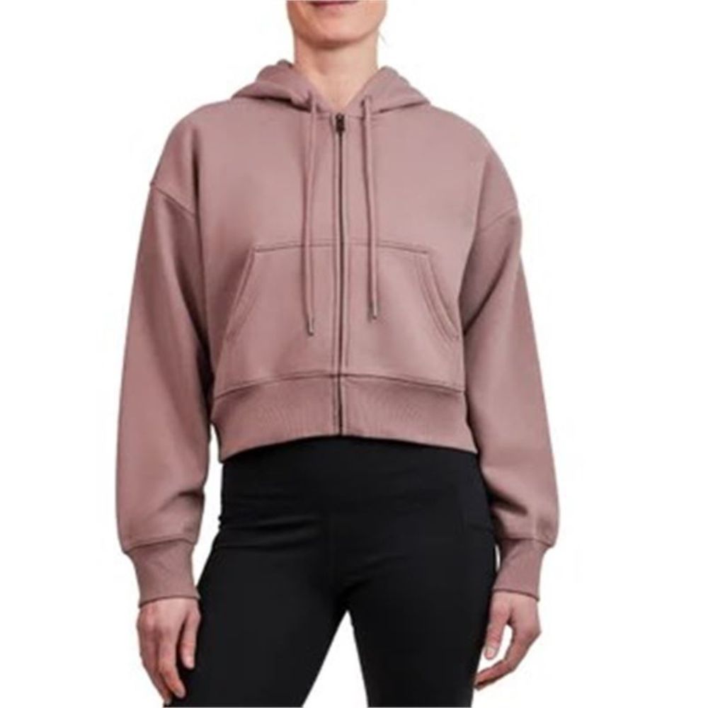Tuff Athletics – Full zip cropped jacket