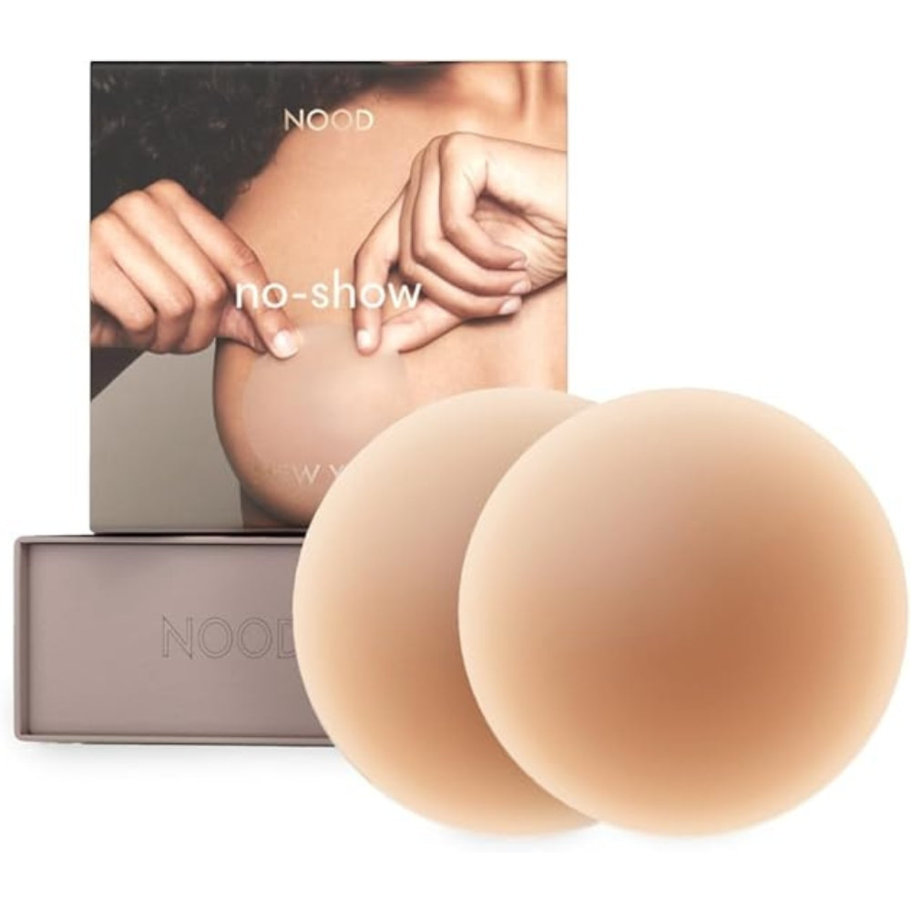 NOOD - Cache-tétons adhésifs invisibles pour femmes, 2 paires