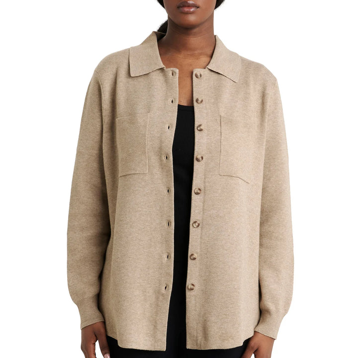 Como Vintage - Veste-chemise en tricot