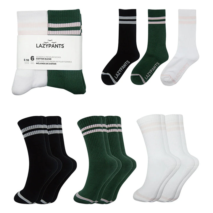 Lazypants - Cotton Socks, 6 Pairs