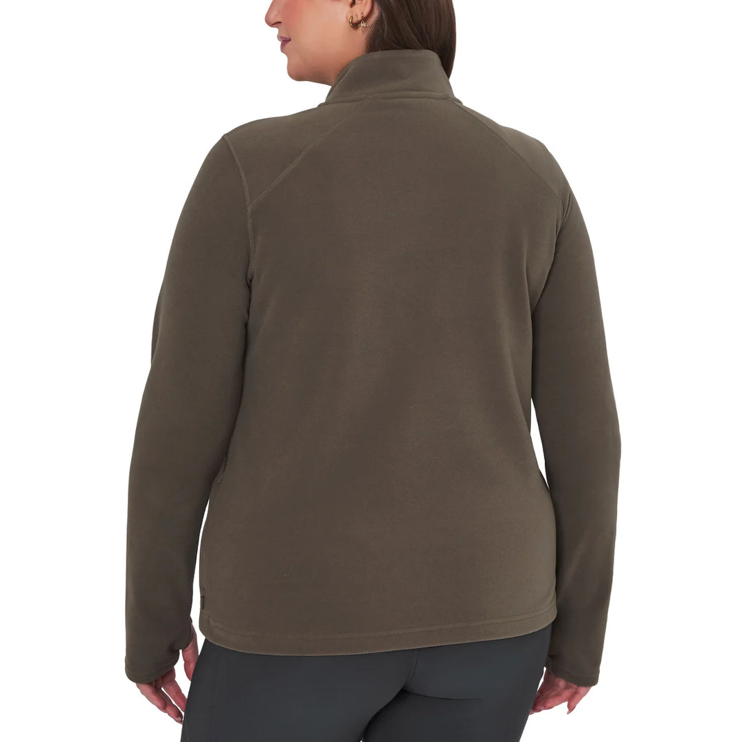 Mondetta - Long Sleeve Microfleece Quarter-Zip Sweater