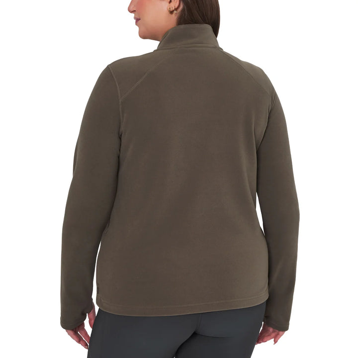Mondetta - Long Sleeve Microfleece Quarter-Zip Sweater