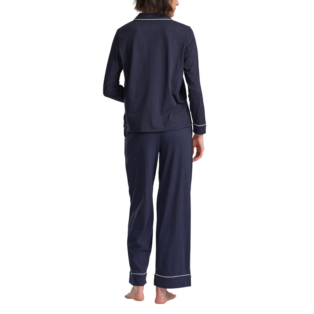 Tommy Hilfiger - Notched Collar Pajama Set, 2 pieces