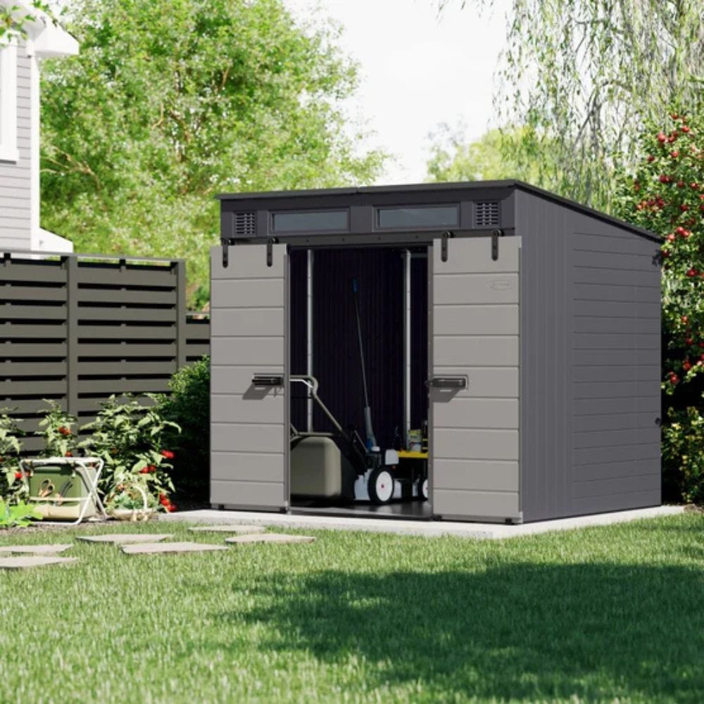 Suncast - 8 x 7 ft shed with double barn door