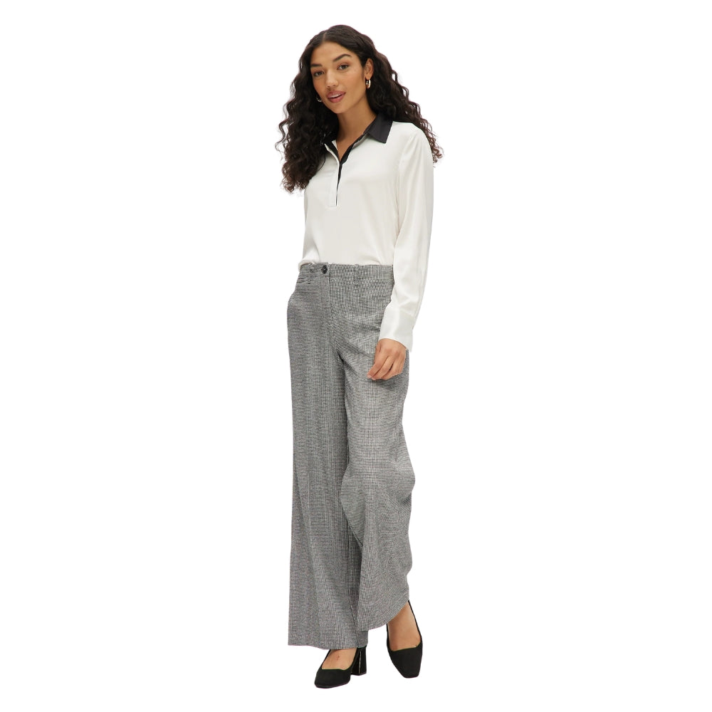 Hilary Radley - Pantalon jambe droite brossé
