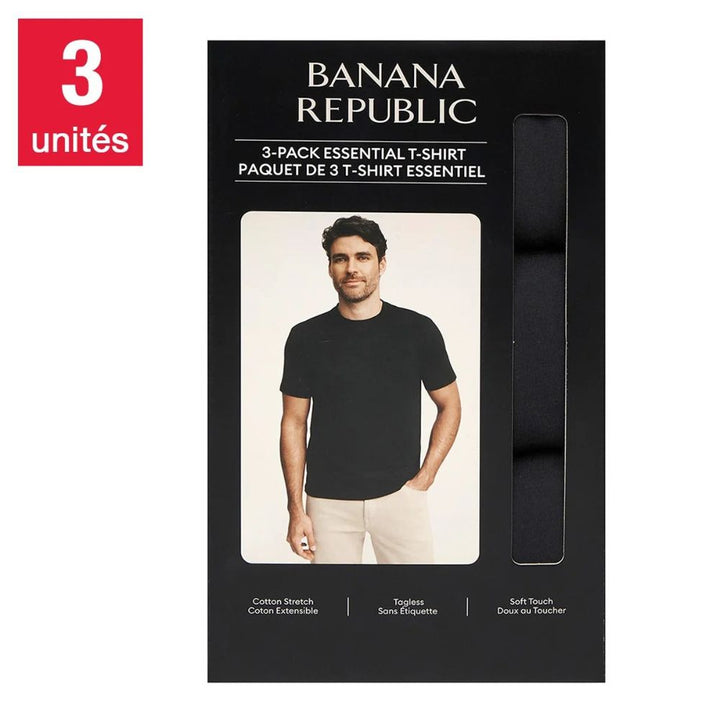Banana Republic - Crew Neck T-Shirt, Pack of 3