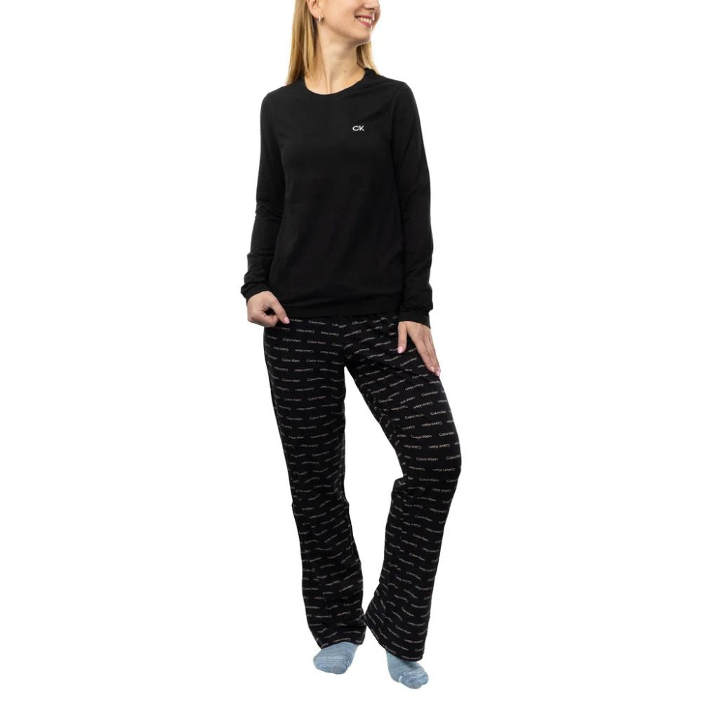 Calvin Klein - Ensemble pyjama à manches longues doux sommeil