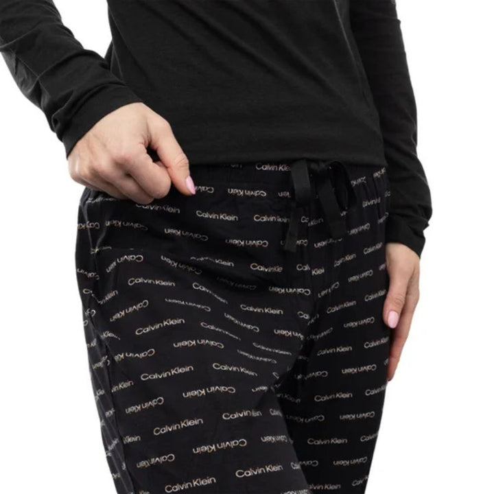 Calvin Klein - Ensemble pyjama à manches longues doux sommeil
