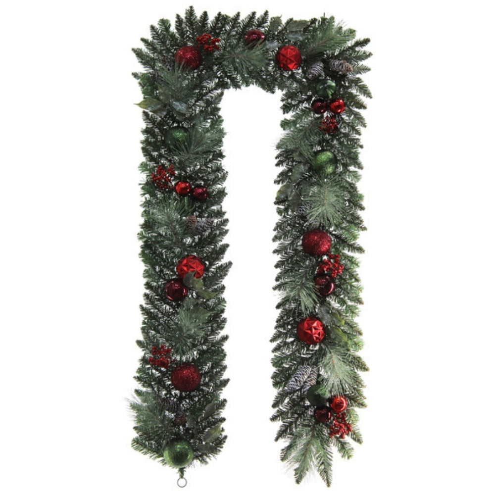 Guirlande de Noël artiﬁcielle de 2,74 m (9 pi)