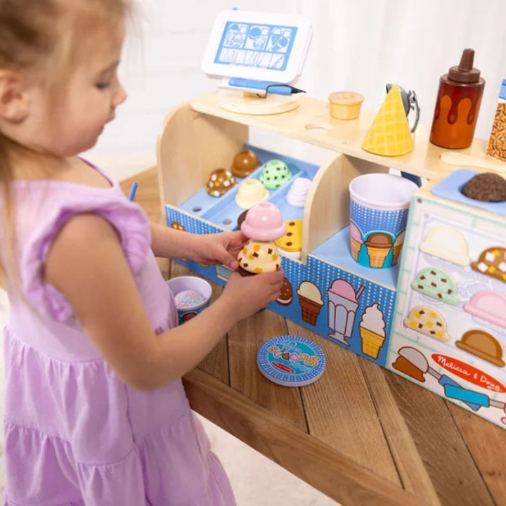 Melissa & Doug - Crèmerie complète pour le jeu de rôle