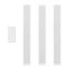 Infinity X1 - Lampes pour dessous d’armoire, paquet de 3