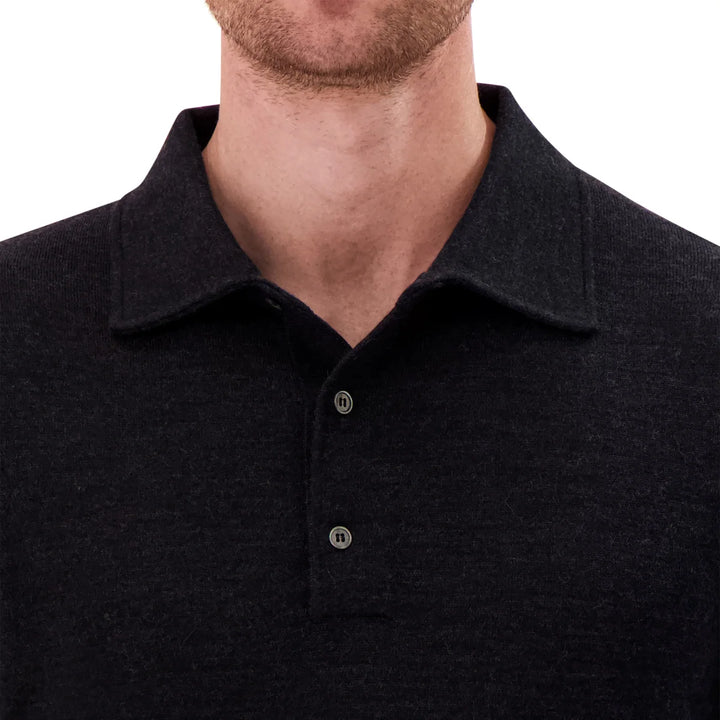 Modern English - Long Sleeve Merino Wool Polo