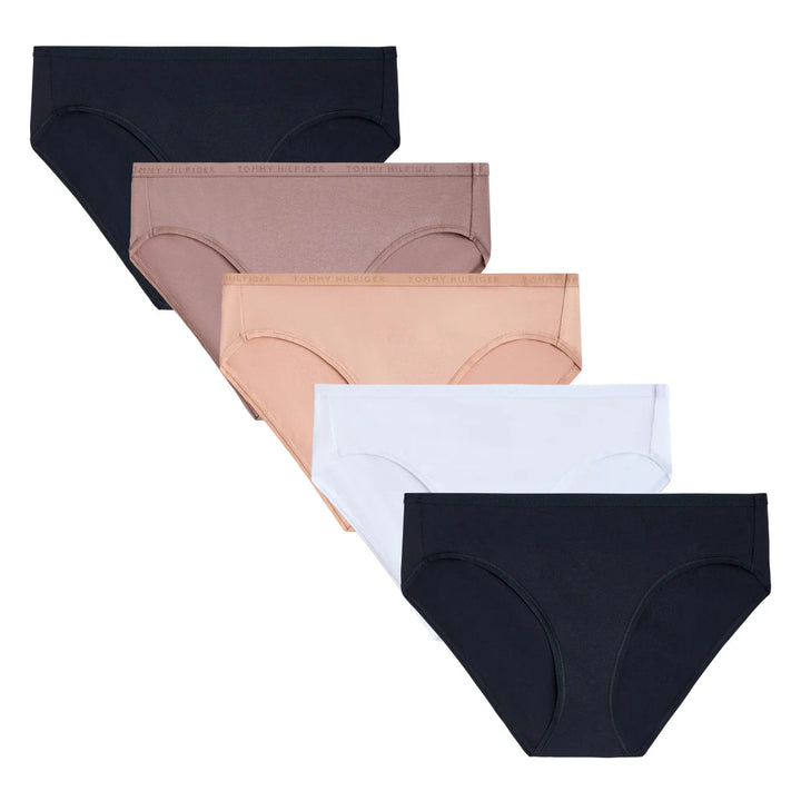 Tommy Hilfiger - Cotton Bikini Panties, Pack of 5