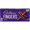 Cadbury Fingers - Chocolate biscuits, 114 g