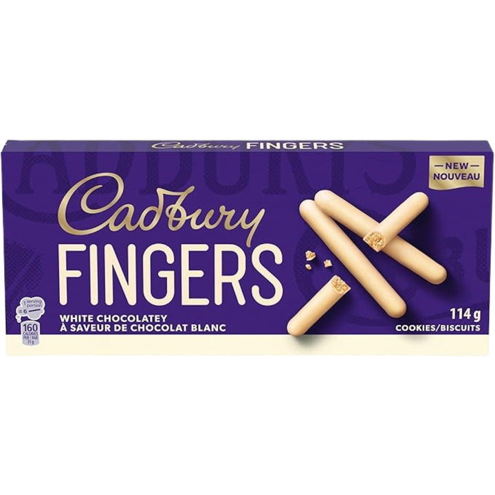Cadbury Fingers - Chocolate biscuits, 114 g