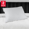Beautyrest - Black Premium quilted pillow, pack of 2