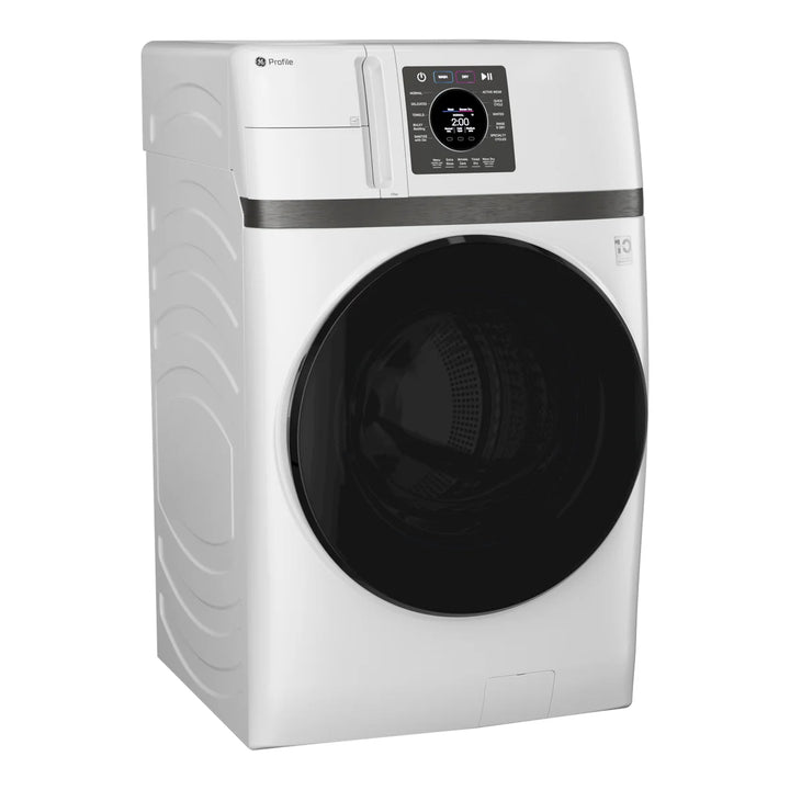 GE - 28 in 5.3 cu ft Front Load All-in-One Washer Dryer Set
