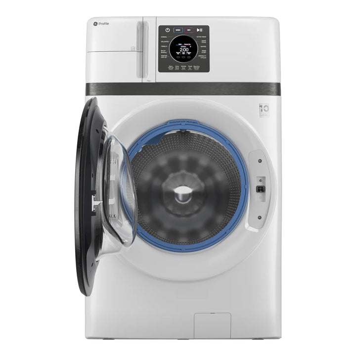 GE - 28 in 5.3 cu ft Front Load All-in-One Washer Dryer Set
