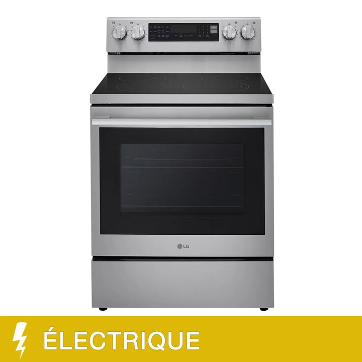 LG - 30 in Freestanding Electric Range with Sous Vide System