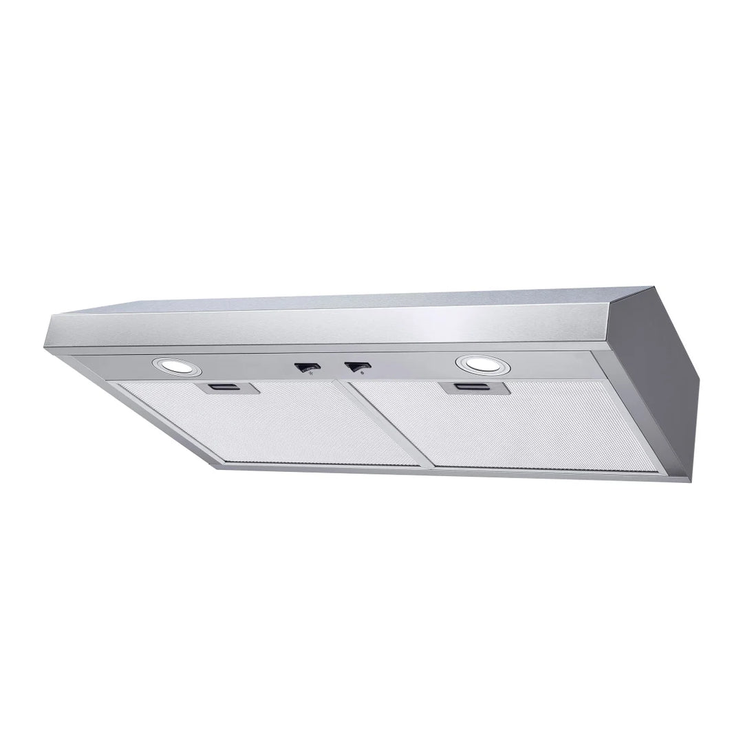 Brunetti - 30 in under-cabinet range hood, 300 cu ft/min