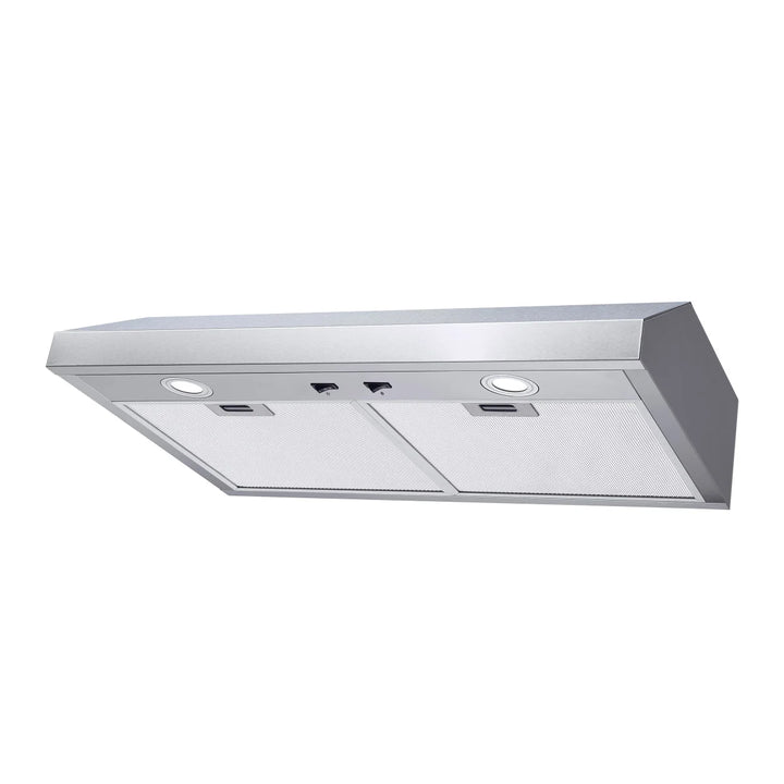 Brunetti - 30 in under-cabinet range hood, 300 cu ft/min