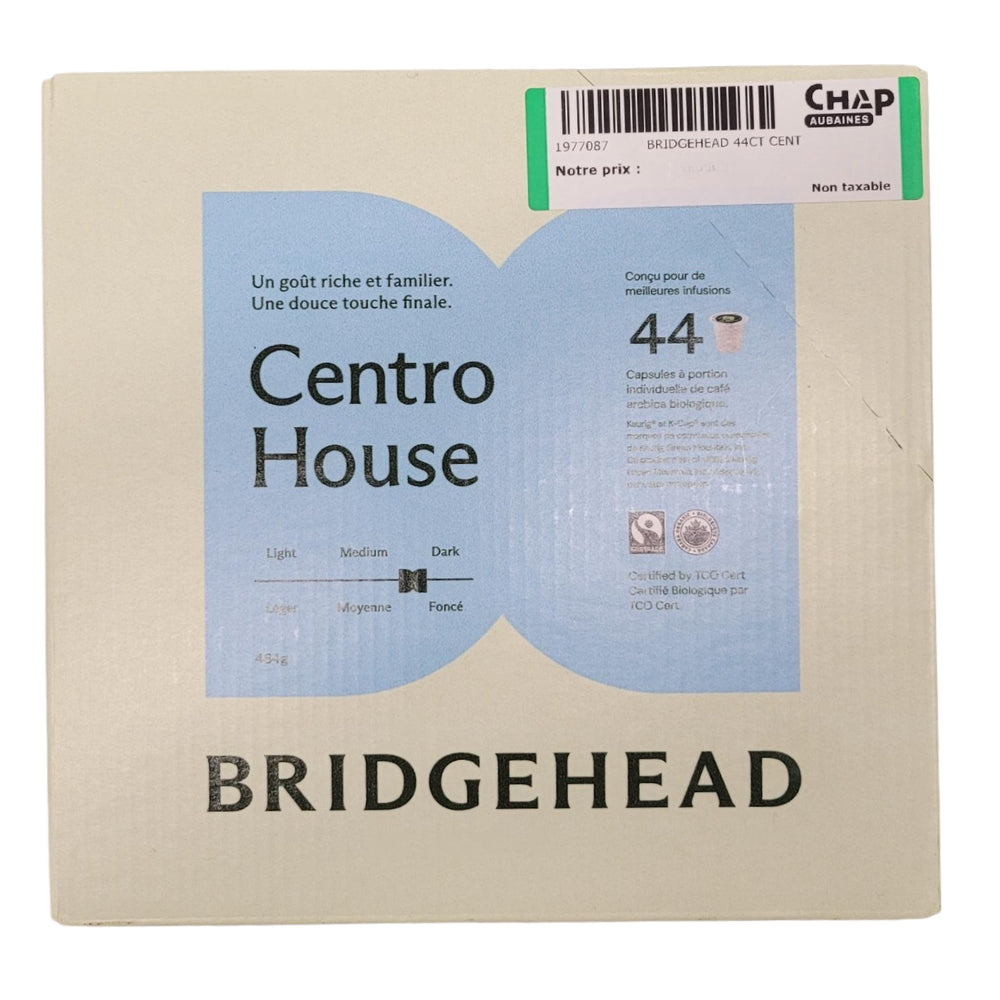Bridgehead - Café en cup, paquet de 44 cups