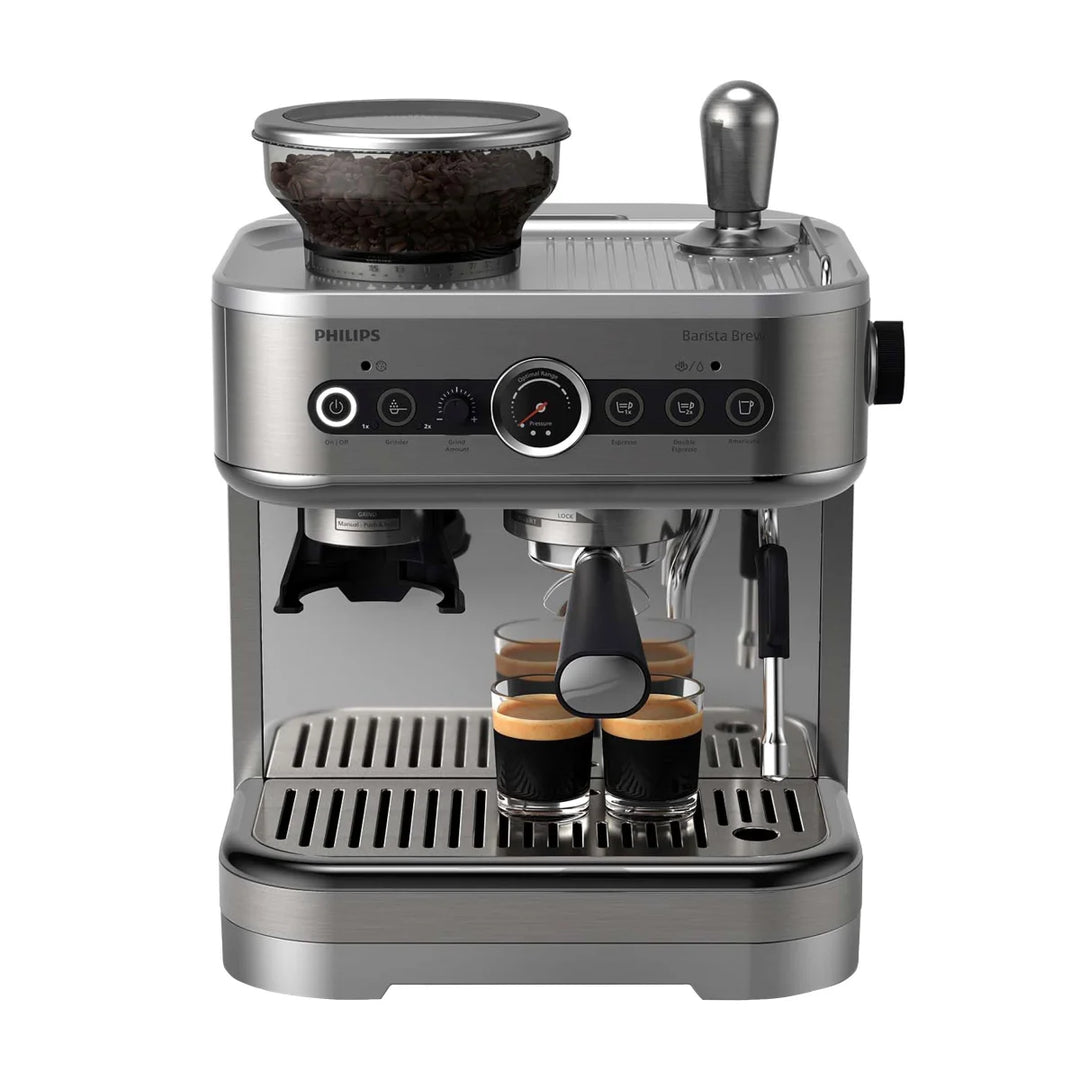 Philips - Machine à expresso semi-automatique Barista Brew