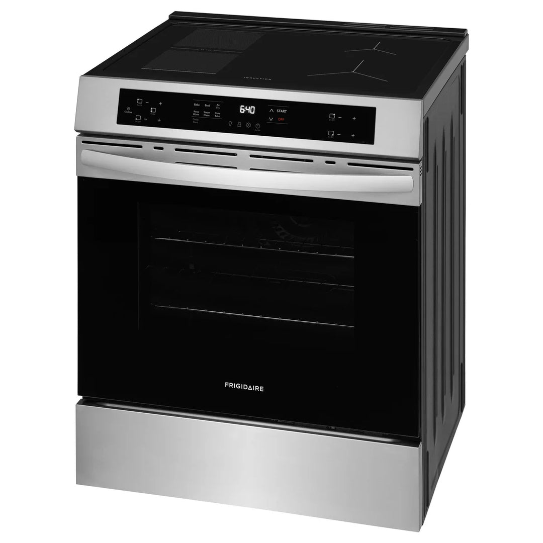 Frigidaire - 30 in freestanding range with 5.3 cu ft