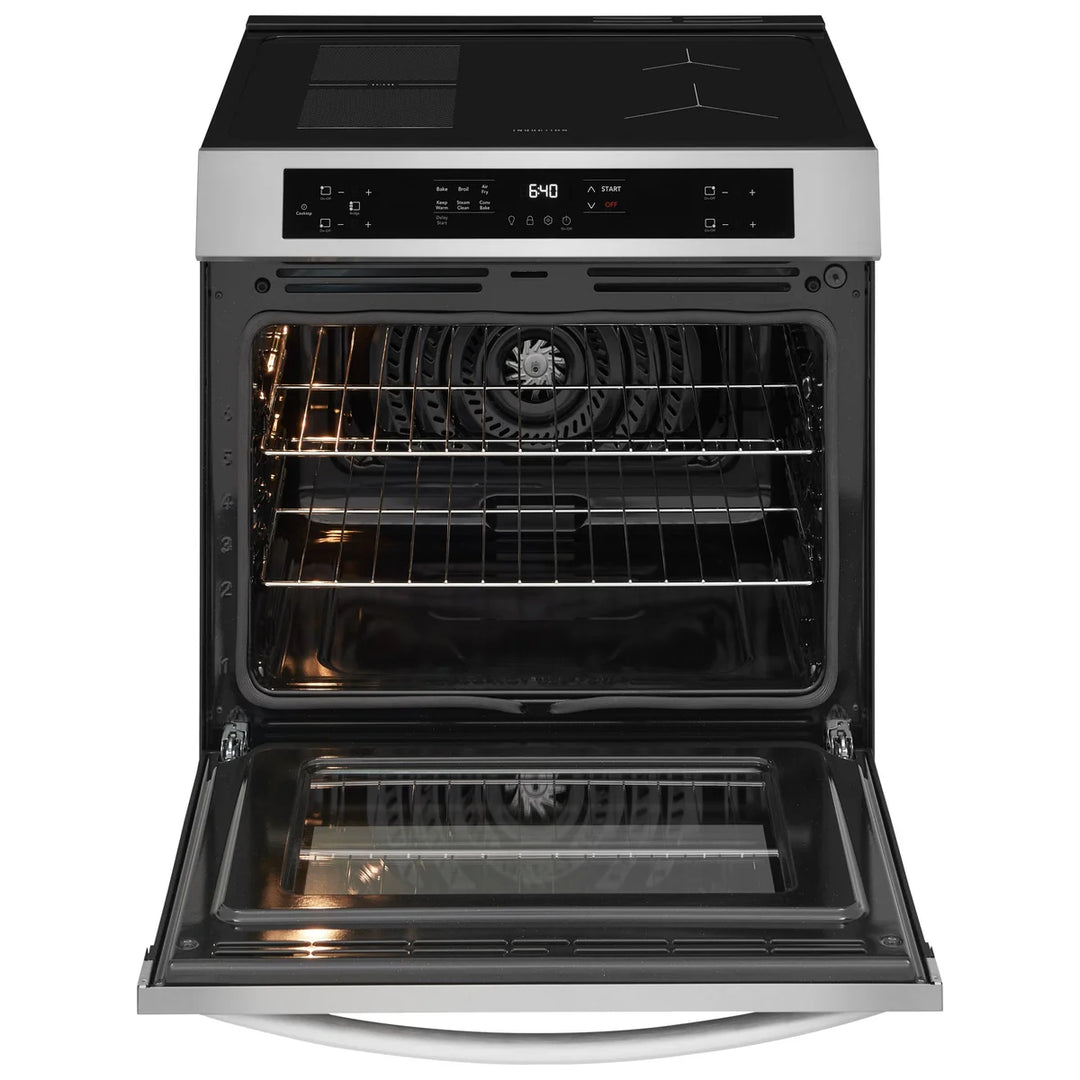 Frigidaire - 30 in freestanding range with 5.3 cu ft