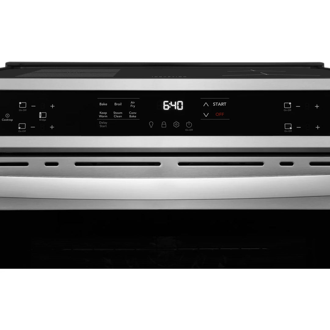 Frigidaire - 30 in freestanding range with 5.3 cu ft