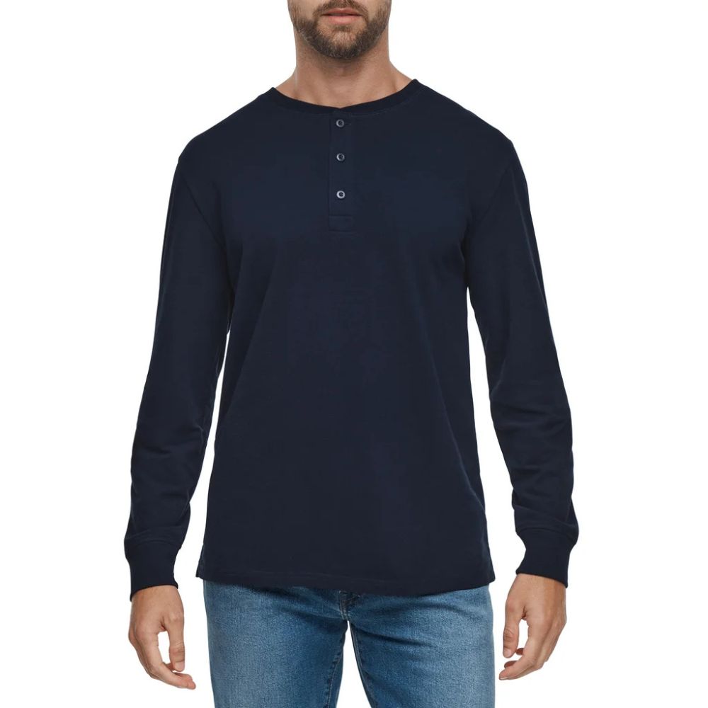 Gap – Long Sleeve Henley Top