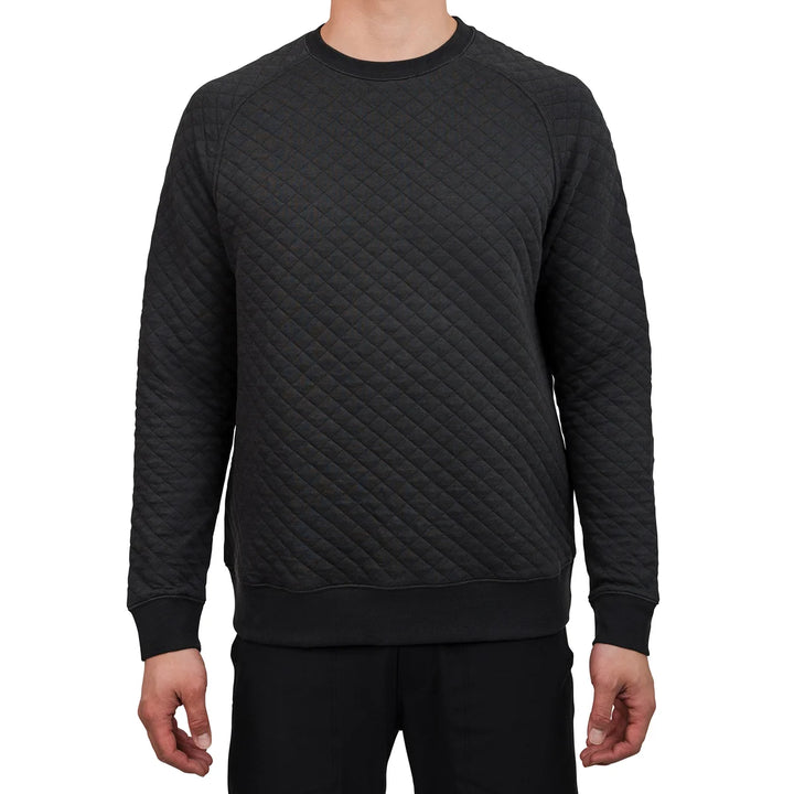Cloudveil - Quilted Crew Neck Sweater