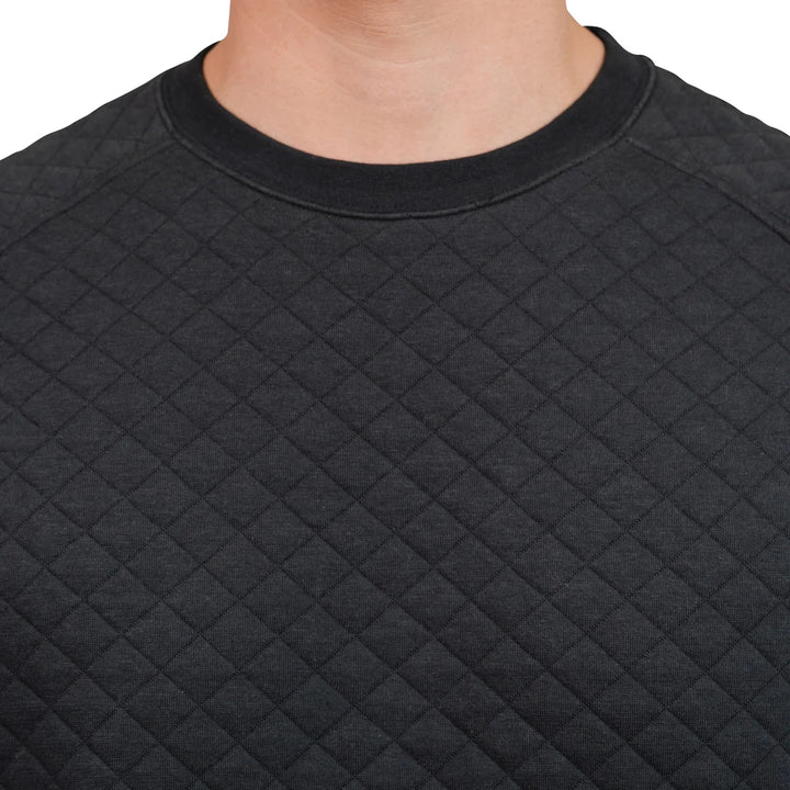 Cloudveil - Quilted Crew Neck Sweater