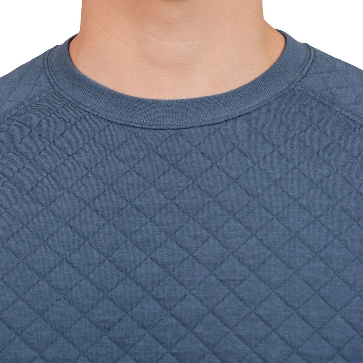 Cloudveil - Quilted Crew Neck Sweater