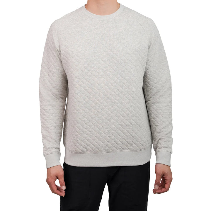 Cloudveil - Quilted Crew Neck Sweater