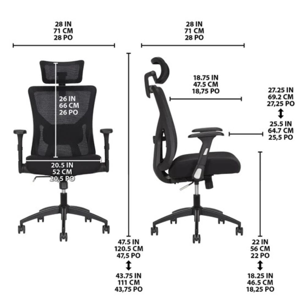 TrueWellness - Mesh office chair