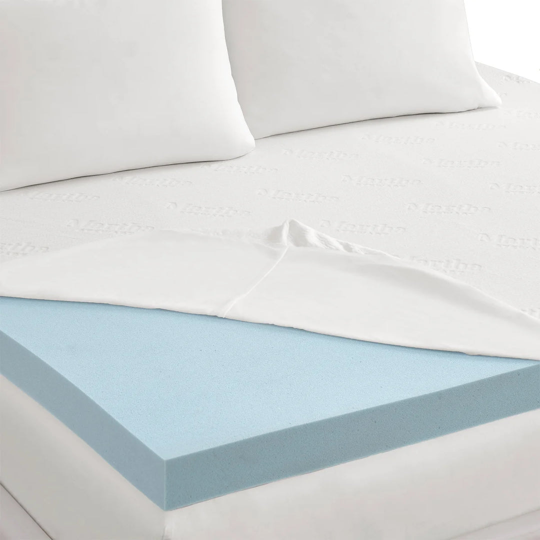Martha Stewart - 7.6 cm (3 in) Memory Foam Mattress Topper