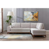 ZOY Home Furnishing - Sofas stationnaire sectionnel en deux pièces (modèle Monroe)