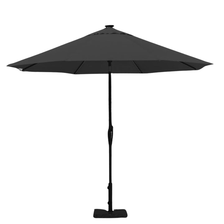 SunVilla - Parasol de marché rond en aluminium à Del