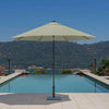 SunVilla - Parasol de marché rond en aluminium à Del